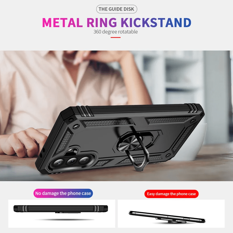 Pokrowiec Camshield Case czarny Samsung Galaxy A37 5G / 2