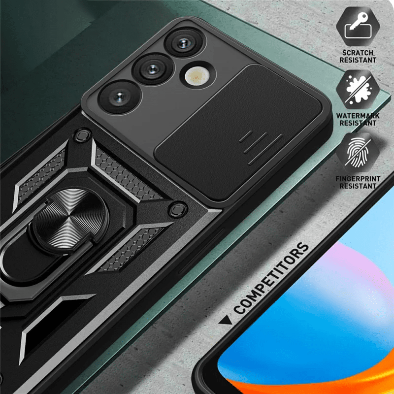 Pokrowiec Camshield Case czarny Samsung Galaxy S26 Plus / 3