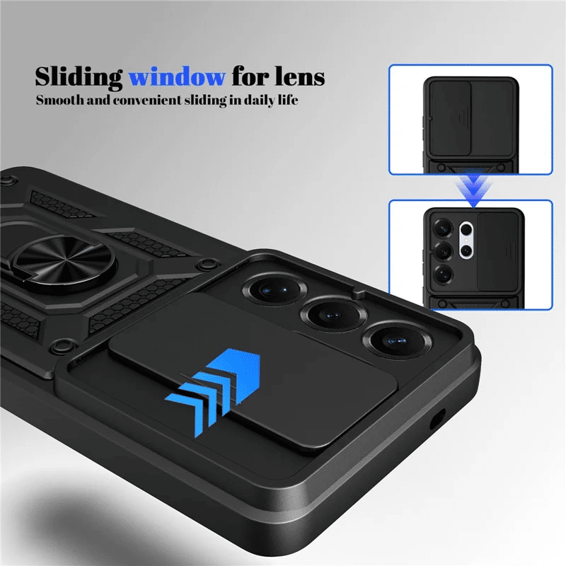 Pokrowiec Camshield Case czarny Samsung Galaxy S26 Ultra / 5