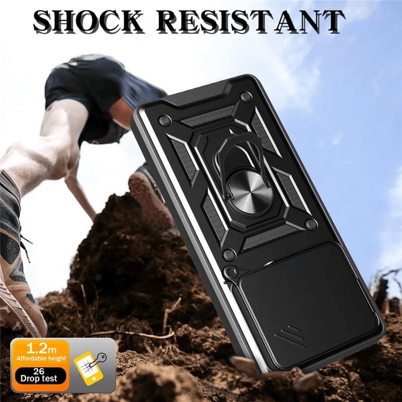 Pokrowiec Camshield Case czarny Xiaomi 15T 5G / 4 Pokrowiec Camshield Case czarny Xiaomi 15T 5G / 4