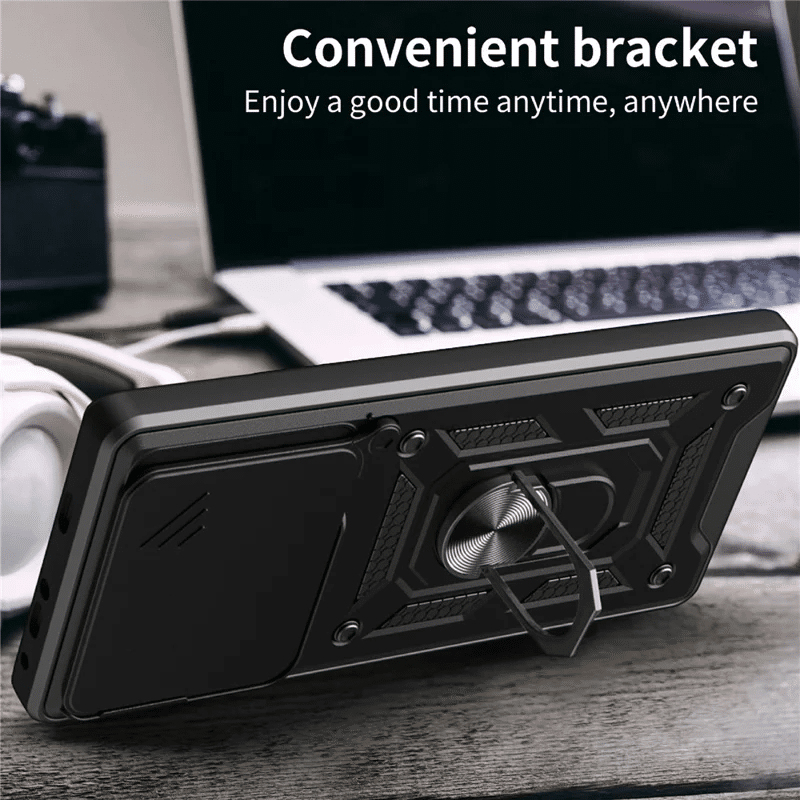 Pokrowiec Camshield Case czarny Xiaomi Redmi Note 15 5G / 3 Pokrowiec Camshield Case czarny Xiaomi Redmi Note 15 5G / 3