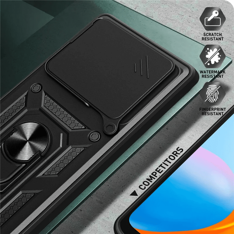 Pokrowiec Camshield Case czarny Xiaomi Redmi Note 15 5G / 4 Pokrowiec Camshield Case czarny Xiaomi Redmi Note 15 5G / 4