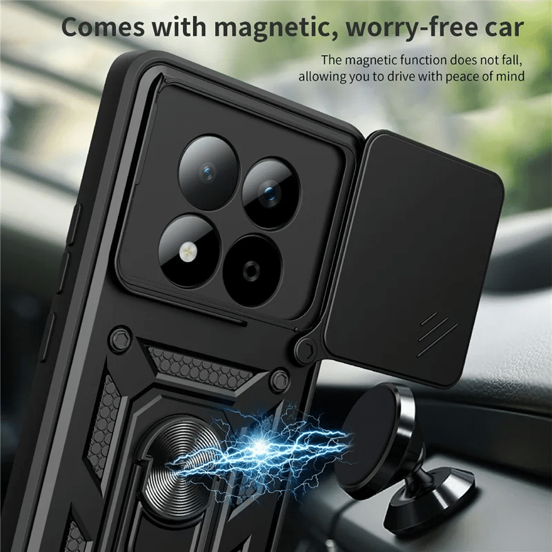 Pokrowiec Camshield Case czarny Xiaomi Redmi Note 15 Pro 5G / 2