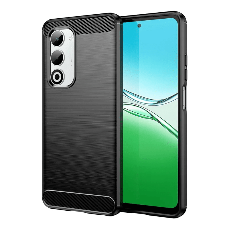 Pokrowiec Carbon Pro czarny Oppo A5 5G / 2 Pokrowiec Carbon Pro czarny Oppo A5 5G / 2