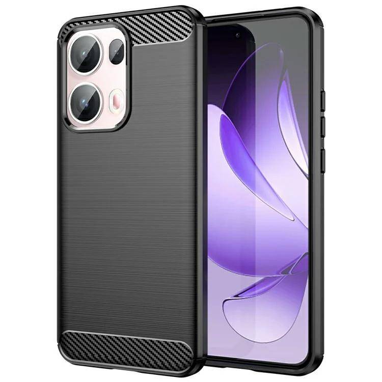 Pokrowiec Carbon Pro czarny Oppo Reno 13 Pro 5G / 5