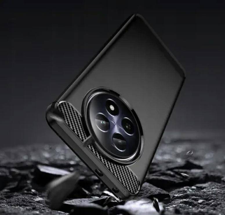 Pokrowiec Carbon Pro czarny Realme 12 Plus 5G / 6