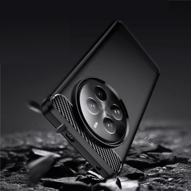 Pokrowiec Carbon Pro czarny Realme 12 PRO 5G / 6