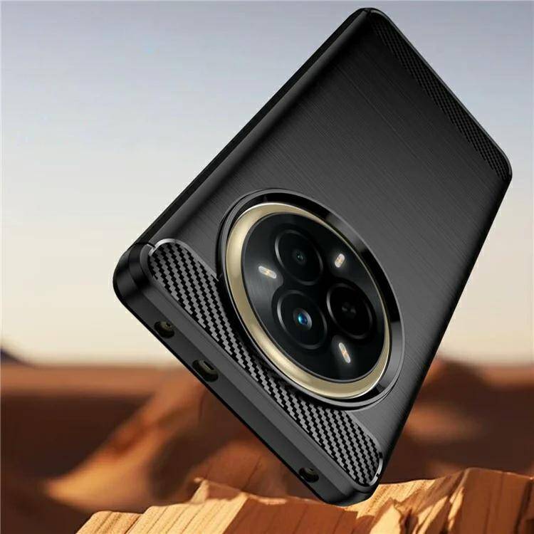 Pokrowiec Carbon Pro czarny Realme 14 Pro Plus 5G / 6