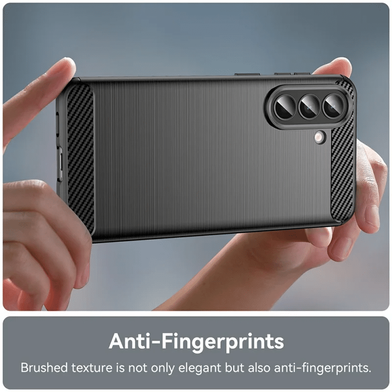 Pokrowiec Carbon Pro czarny Samsung Galaxy A37 5G / 5