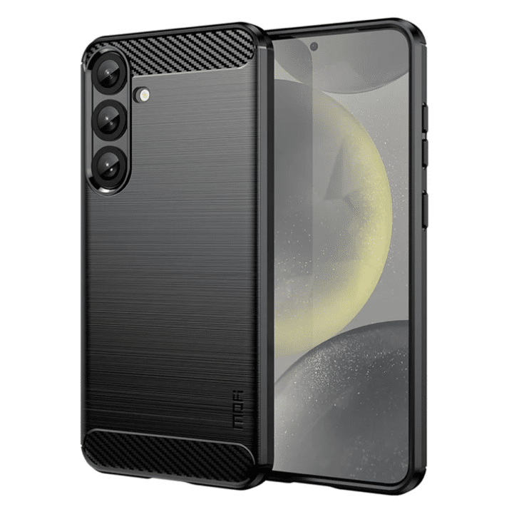 Pokrowiec Carbon Pro czarny Samsung Galaxy S25 Plus / 5