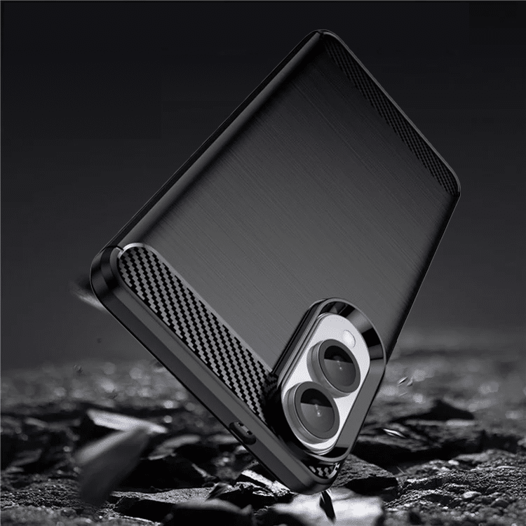 Pokrowiec Carbon Pro czarny Samsung Galaxy S25 Edge / 4