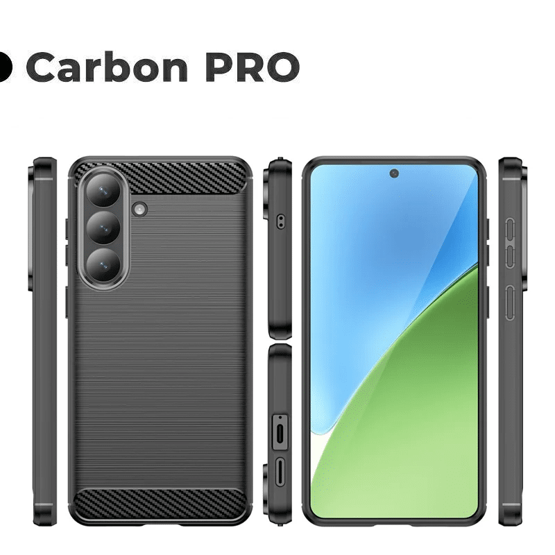 Pokrowiec Carbon Pro czarny Samsung Galaxy S26 Plus