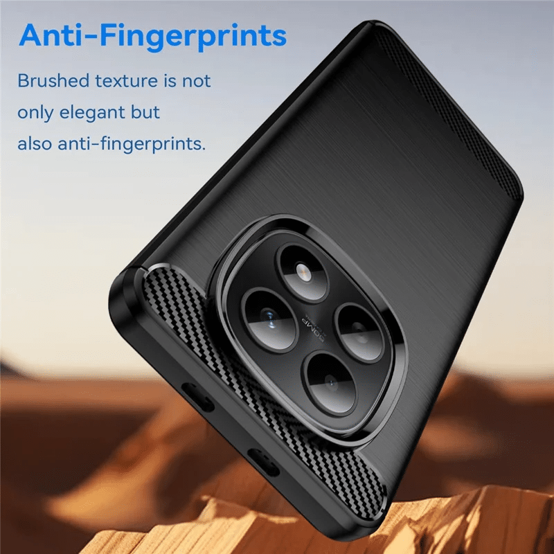 Pokrowiec Carbon Pro czarny Xiaomi Redmi Note 15 5G / 2