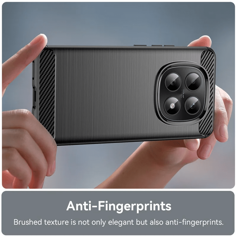 Pokrowiec Carbon Pro czarny Xiaomi Redmi Note 15 5G / 4