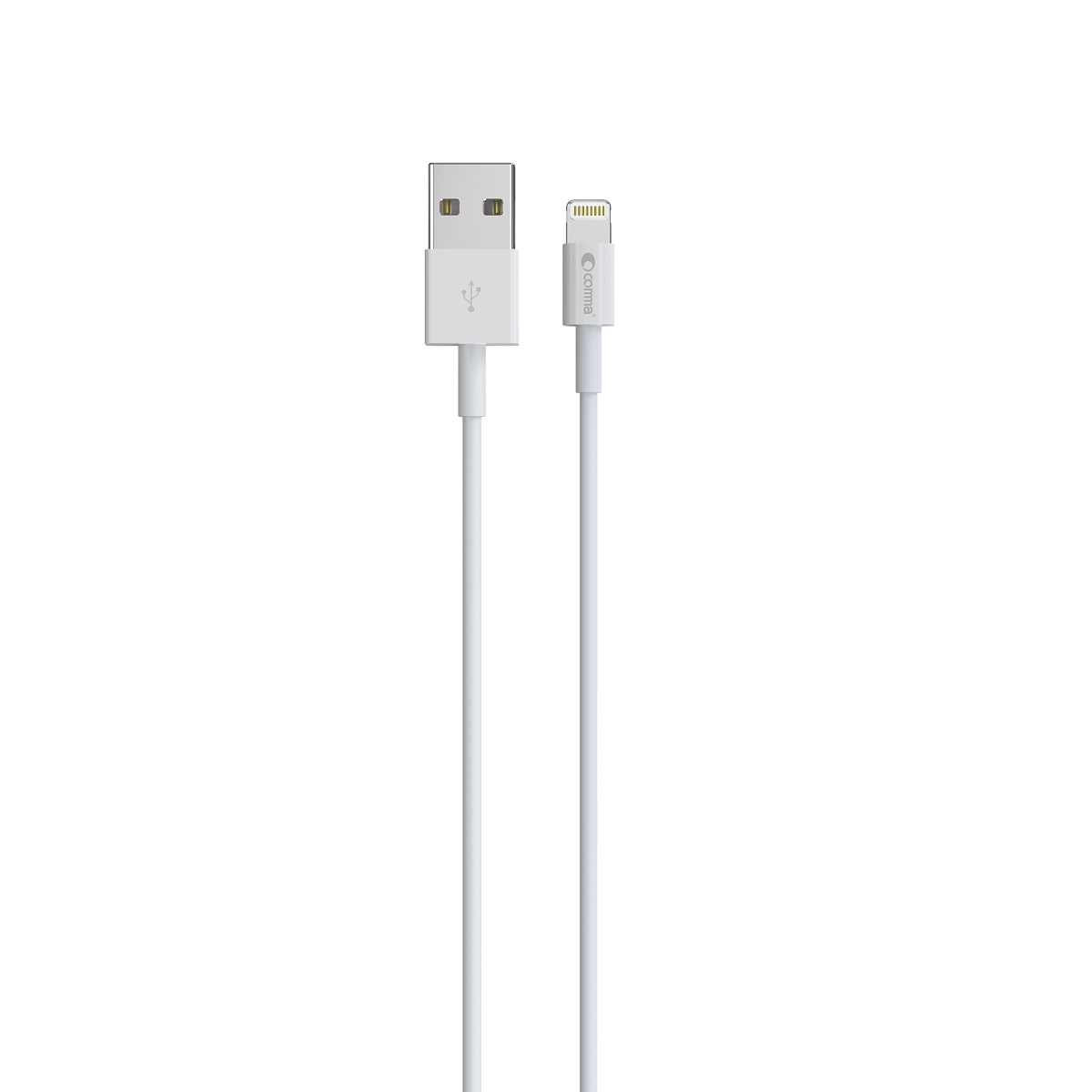 Comma kabel Jub MFi USB - Lightning 2,4A 1,0m bia�y