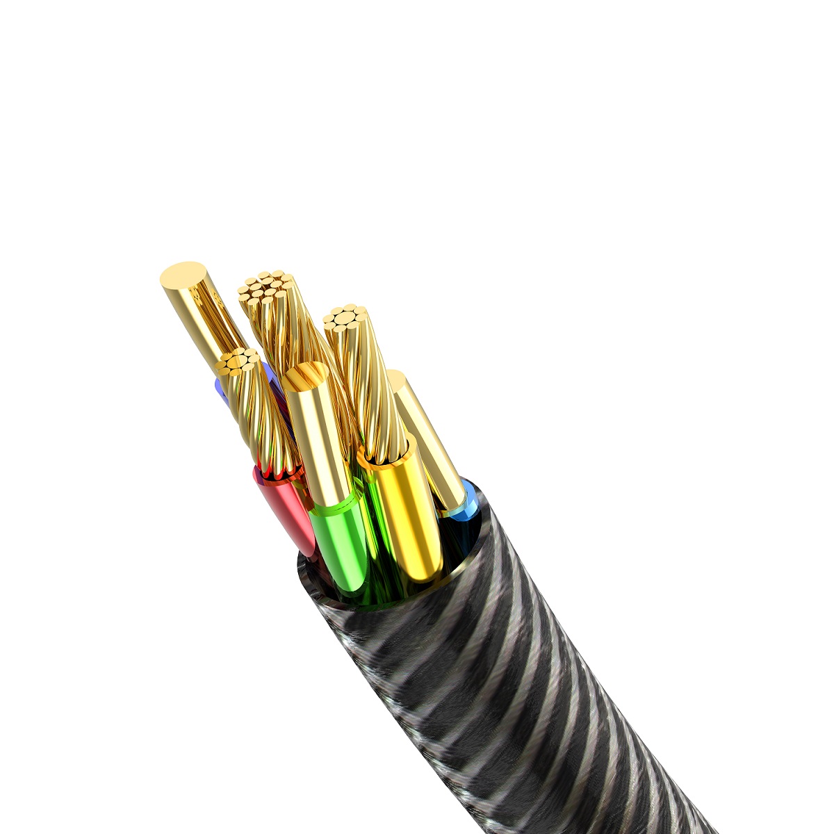 Comma kabel Jub MFi USB-C - Lightning 3A 1,5m szary / 4