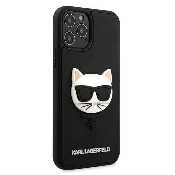  czarne hard case 3D Rubber Choupette Apple iPhone 12 Mini 5,4 cali / 4