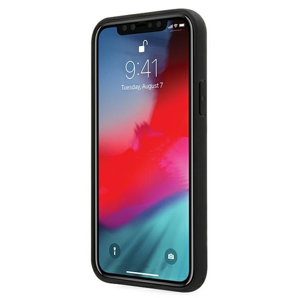  czarne hard case 3D Rubber Choupette Apple iPhone 12 / 5