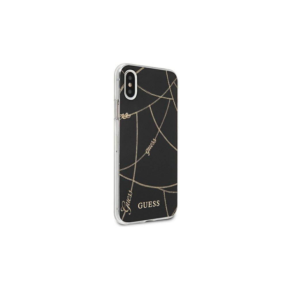  czarne hard case Gold Chain Collection Apple iPhone XR / 4