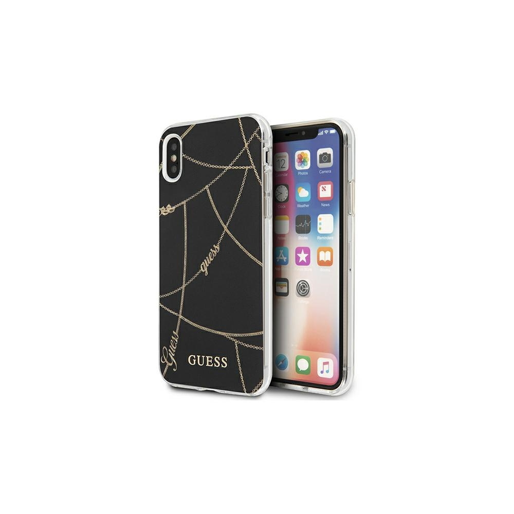 czarne hard case Gold Chain Collection Apple iPhone XS Max