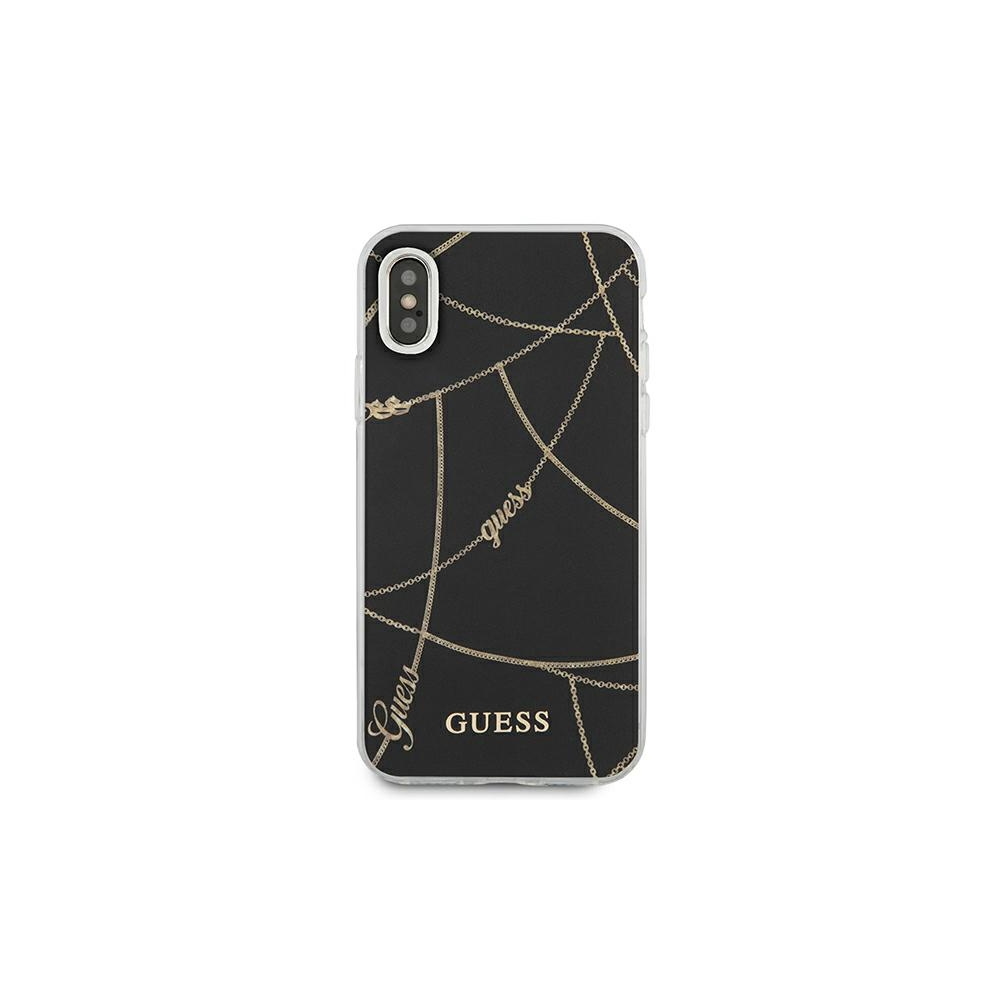  czarne hard case Gold Chain Collection Apple iPhone XS Max / 3