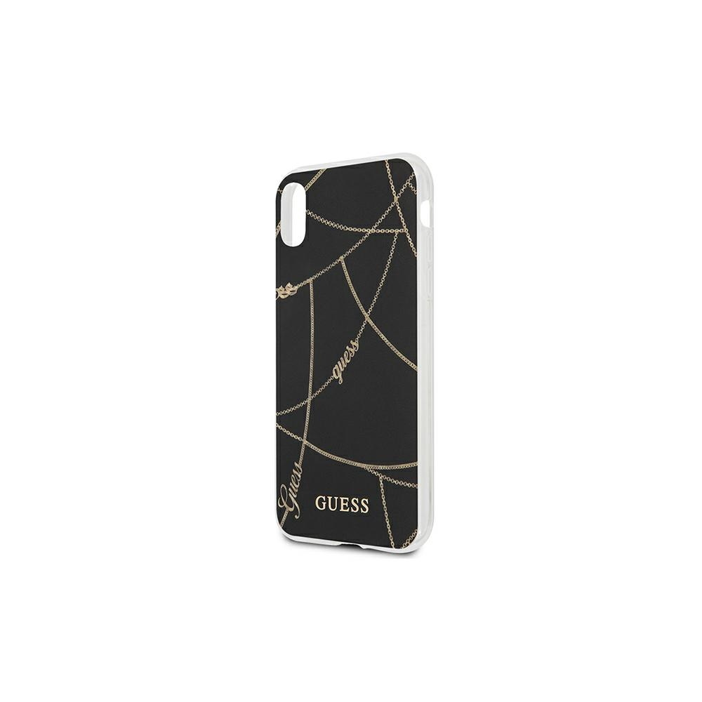  czarne hard case Gold Chain Collection Apple iPhone XS Max / 6