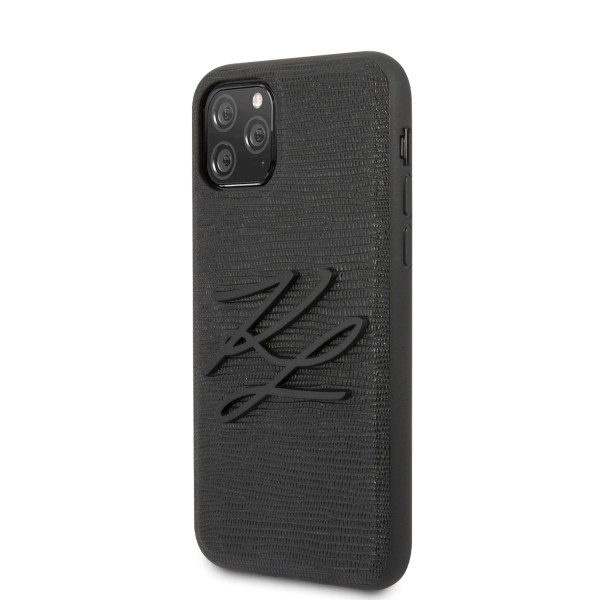  czarne hard case Lizard Apple iPhone 11 Pro Max / 3