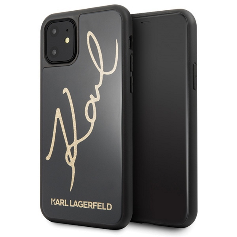  czarne hard case Signature Glitter Apple iPhone 11