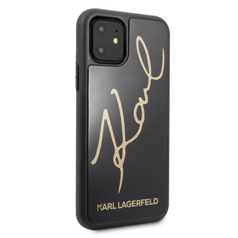  czarne hard case Signature Glitter Apple iPhone 11 / 5