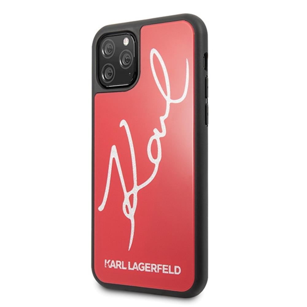  czerwone hard case Signature Glitter Apple iPhone 11