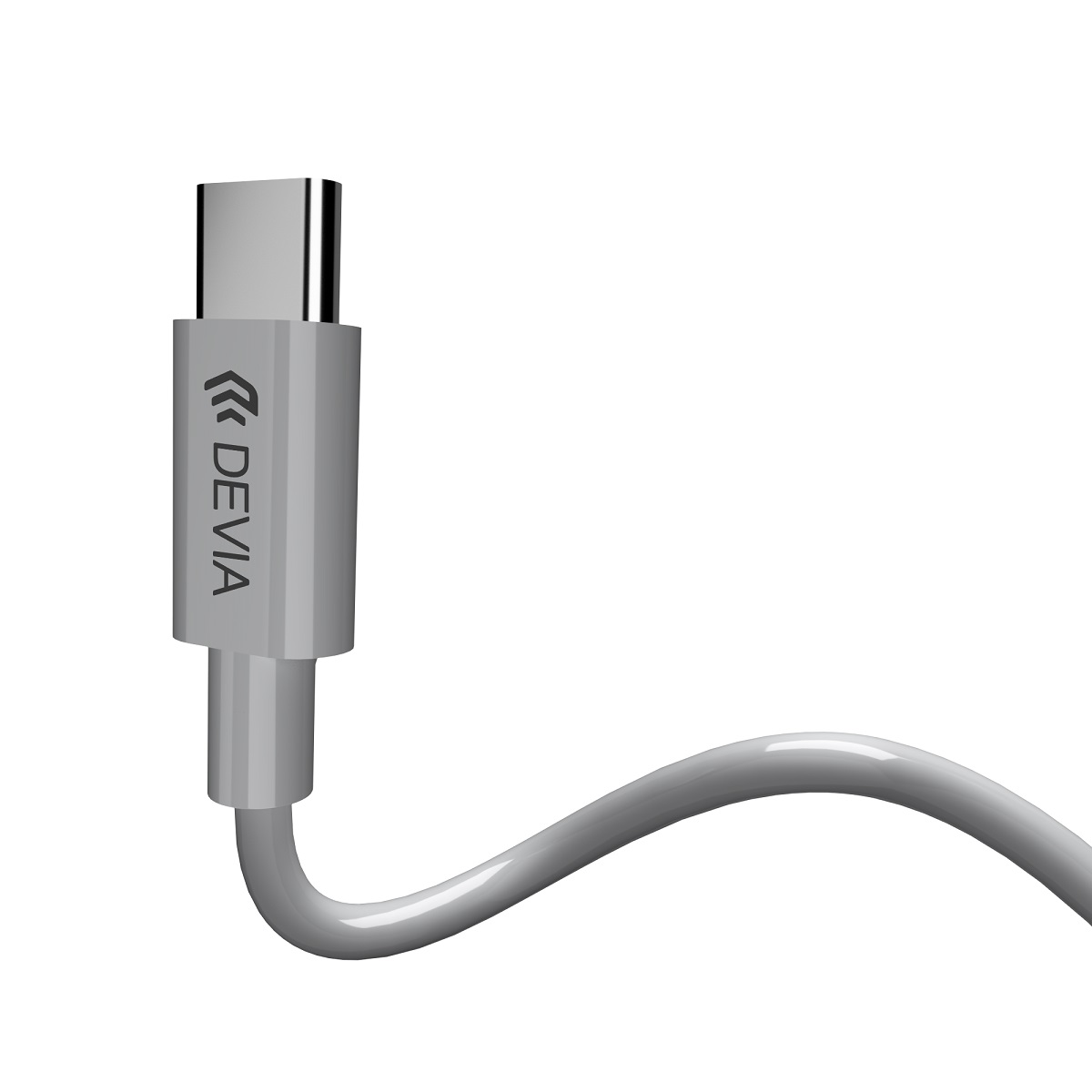 Devia adapter Smart USB-C - USB-C (port) + USB-C (port) bia�y / 3