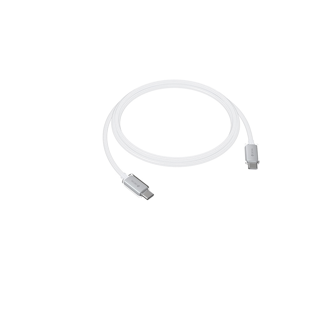 Devia kabel EC688 Extreme PD USB-C - USB-C 1,5 m 60W 3A bia�y / 3