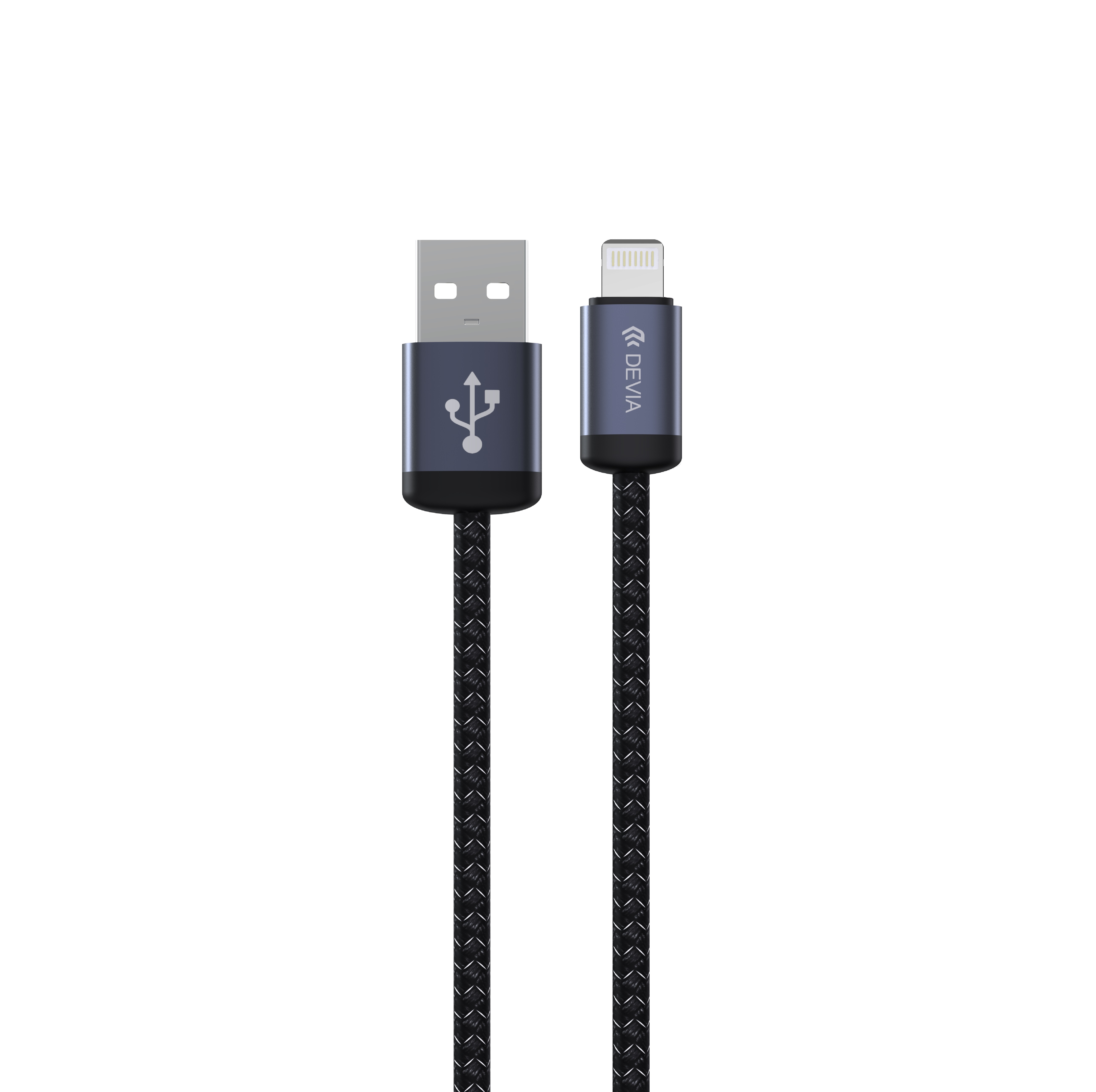 Devia kabel Gracious EC650 USB - Ligtning 1,0 m 2,4A czarny / 2