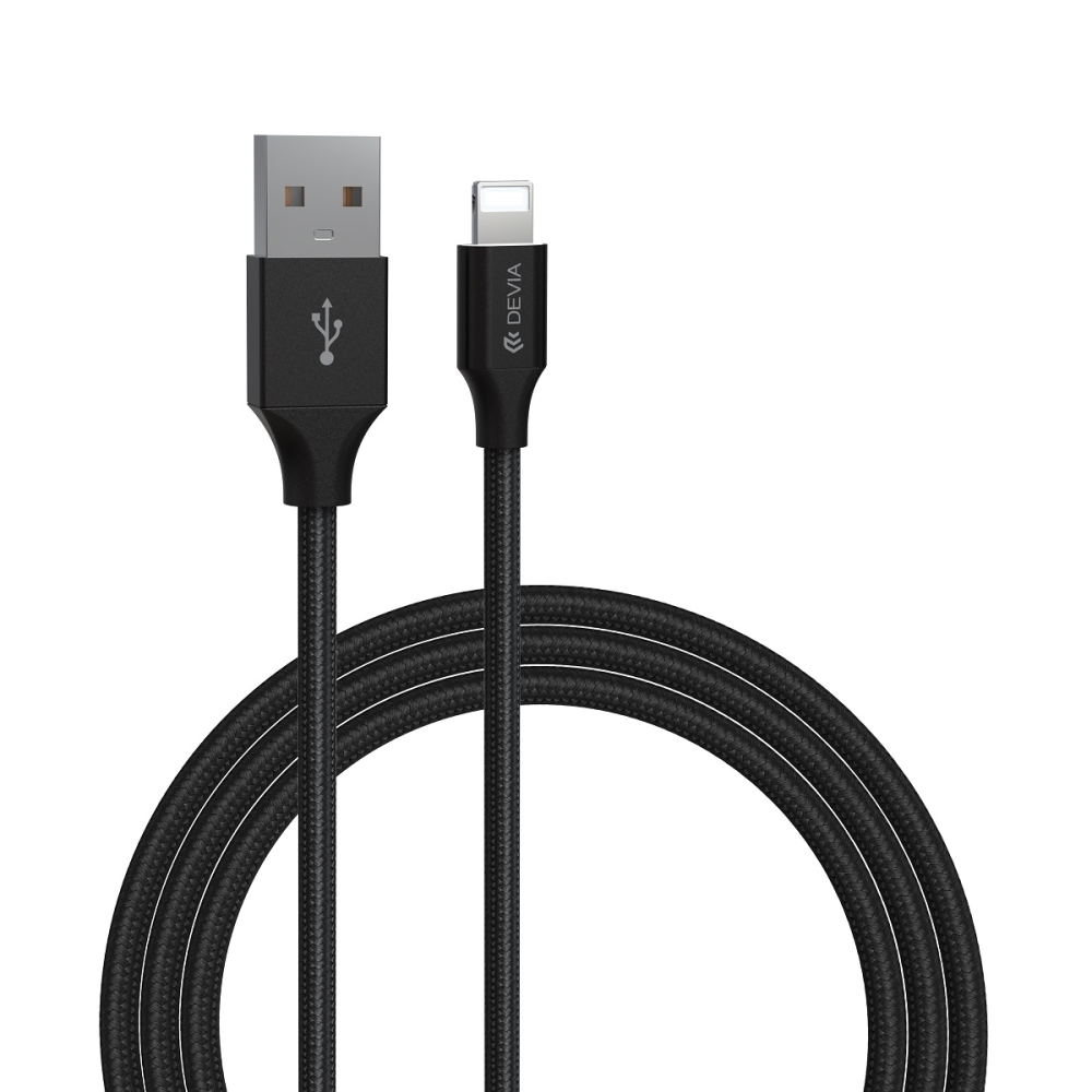 Devia kabel Gracious USB - Lightning 2,0 m 2,1A czarny