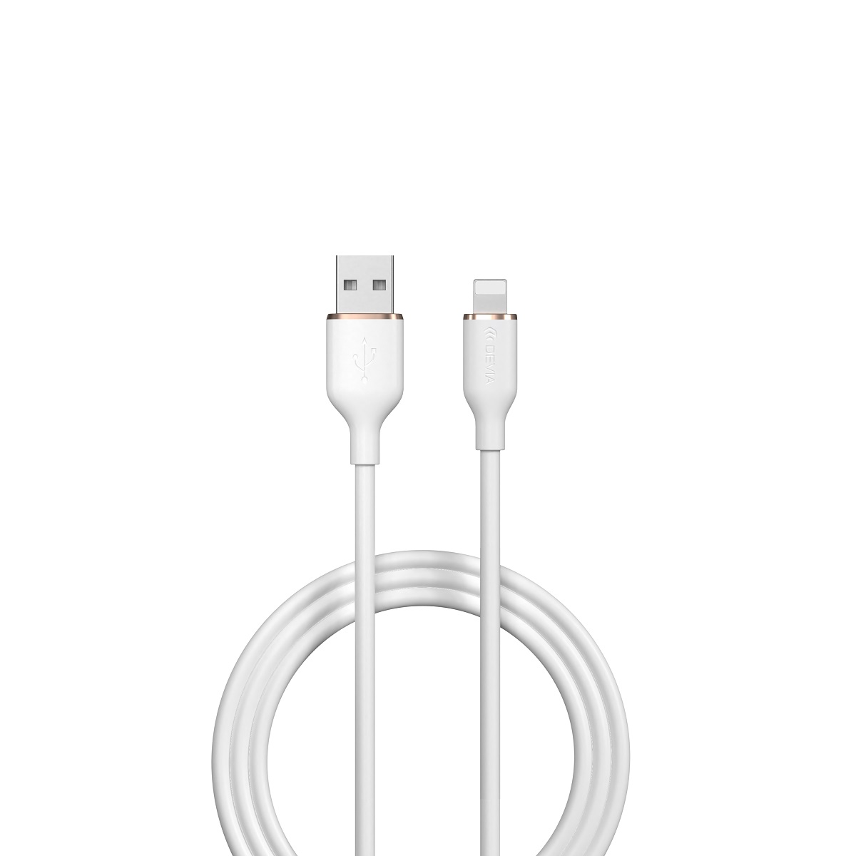Devia kabel Jelly USB - Lightning 1,2 m 2,4A biay