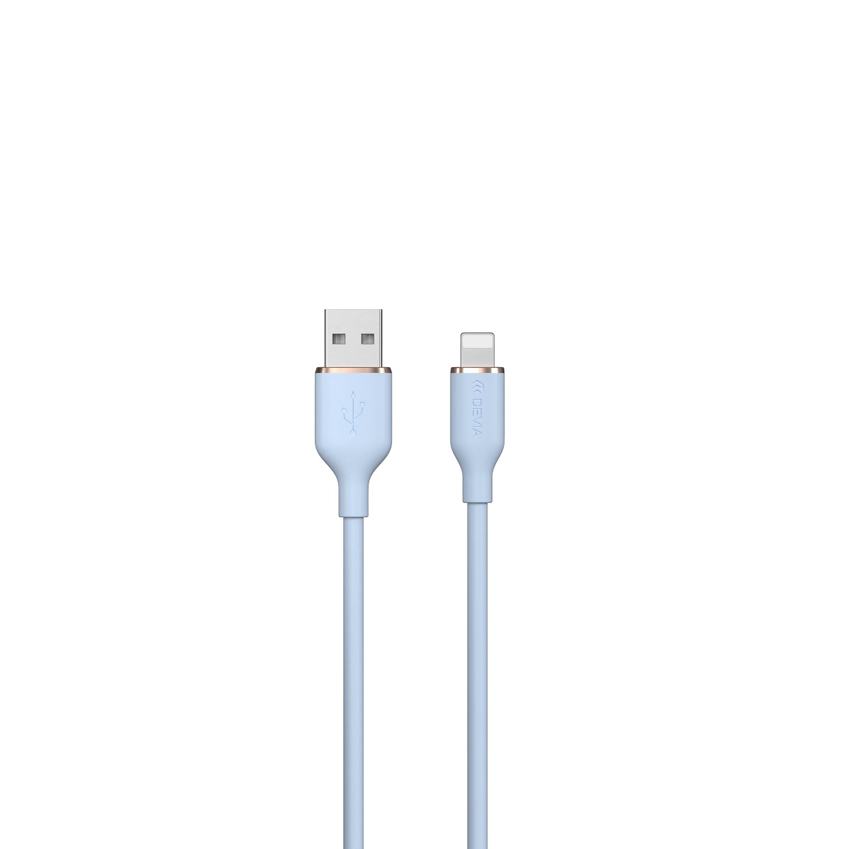 Devia kabel Jelly USB - Lightning 1,2 m 2,4A niebieski / 2