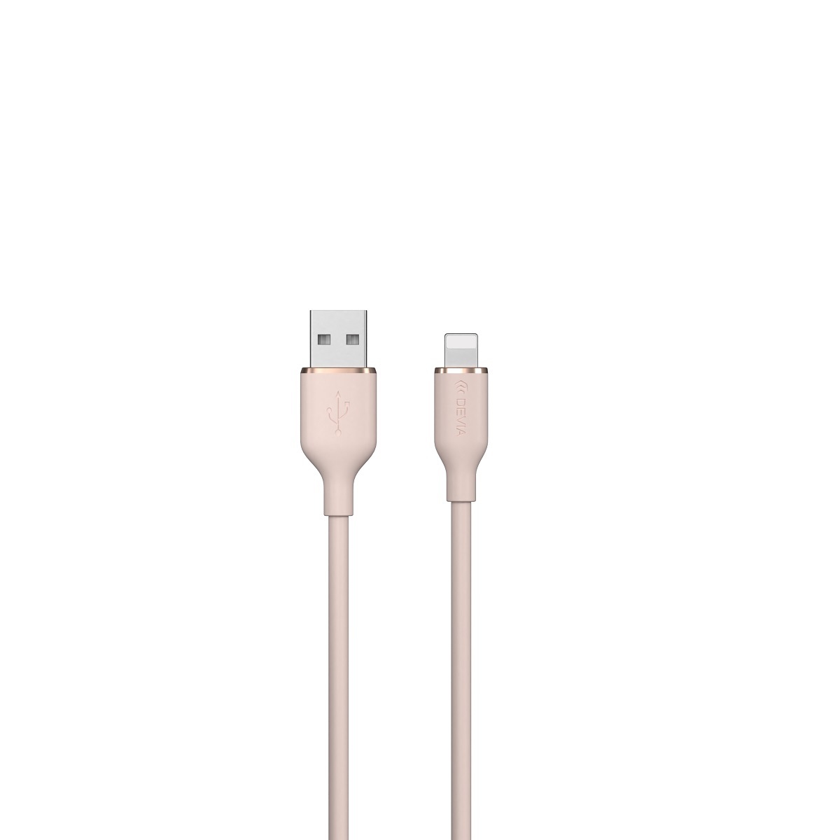 Devia kabel Jelly USB - Lightning 1,2 m 2,4A r�owy / 2