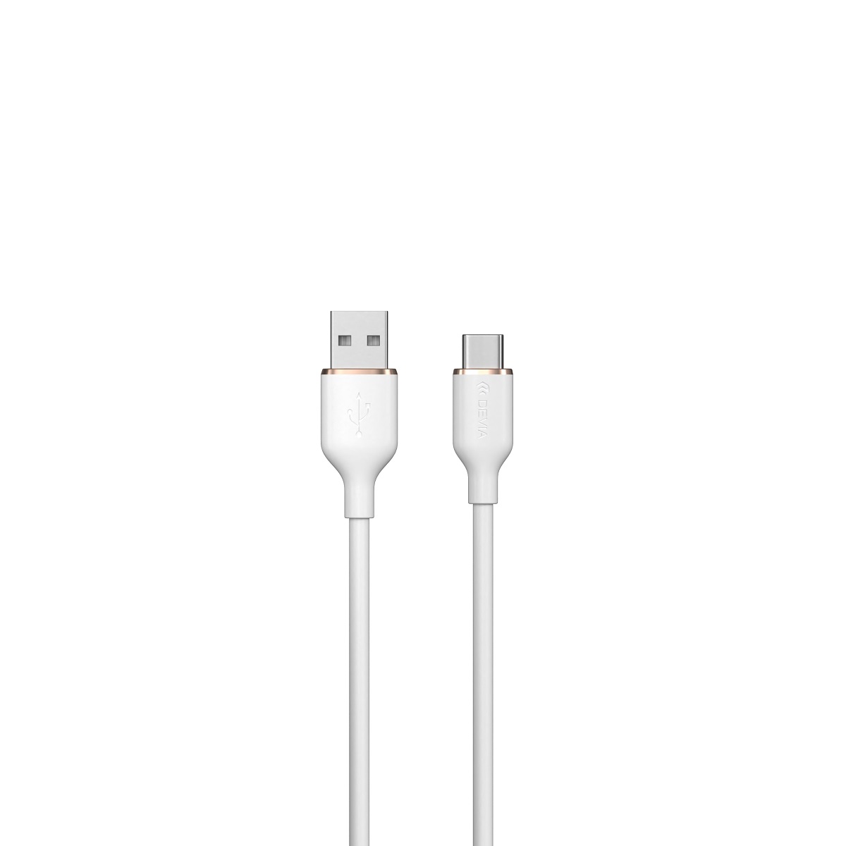 Devia kabel Jelly USB - USB-C 1,2 m 2,4A bia�y / 2
