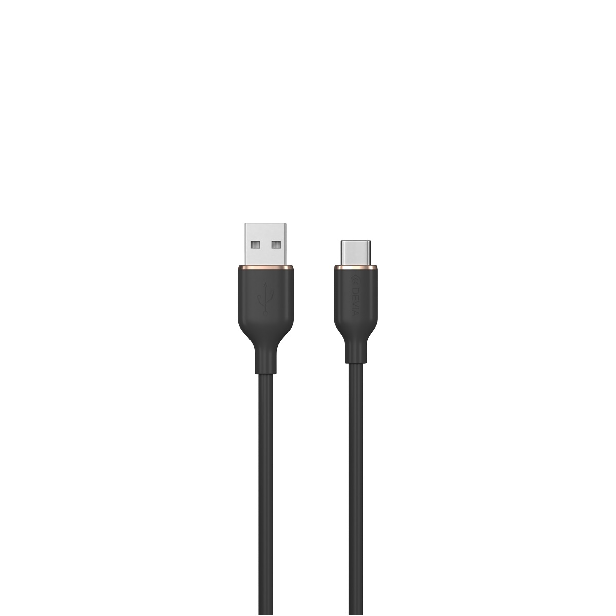 Devia kabel Jelly USB - USB-C 1,2 m 2,4A czarny / 2