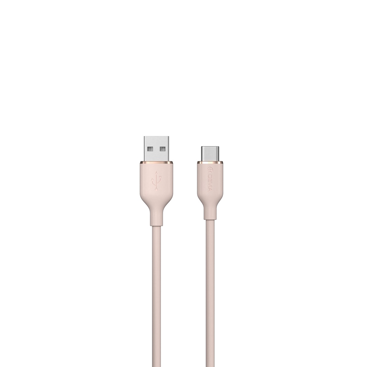 Devia kabel Jelly USB - USB-C 1,2 m 2,4A r�owy / 2