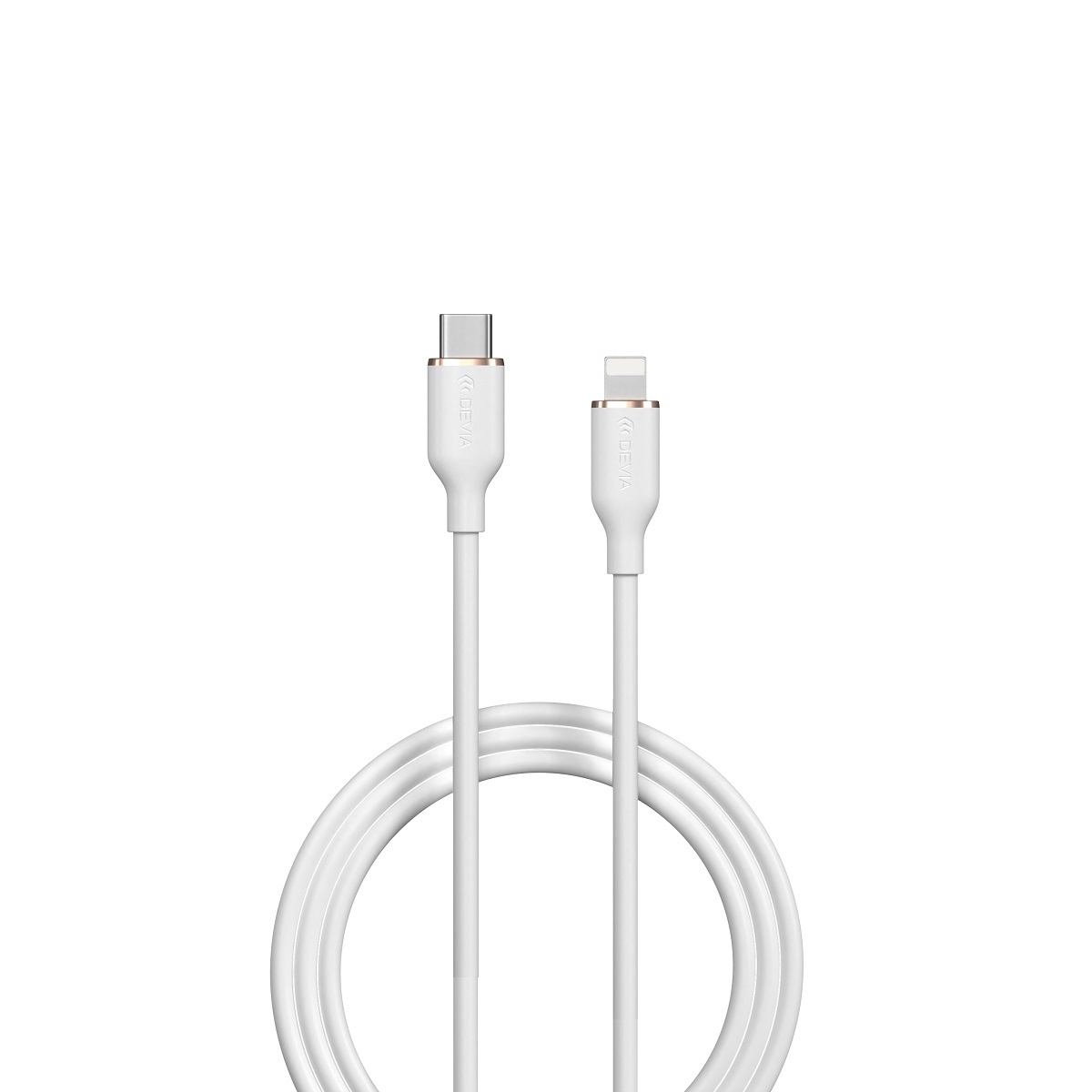 Devia kabel Jelly USB-C - Lightning 1,2 m 27W bia�y