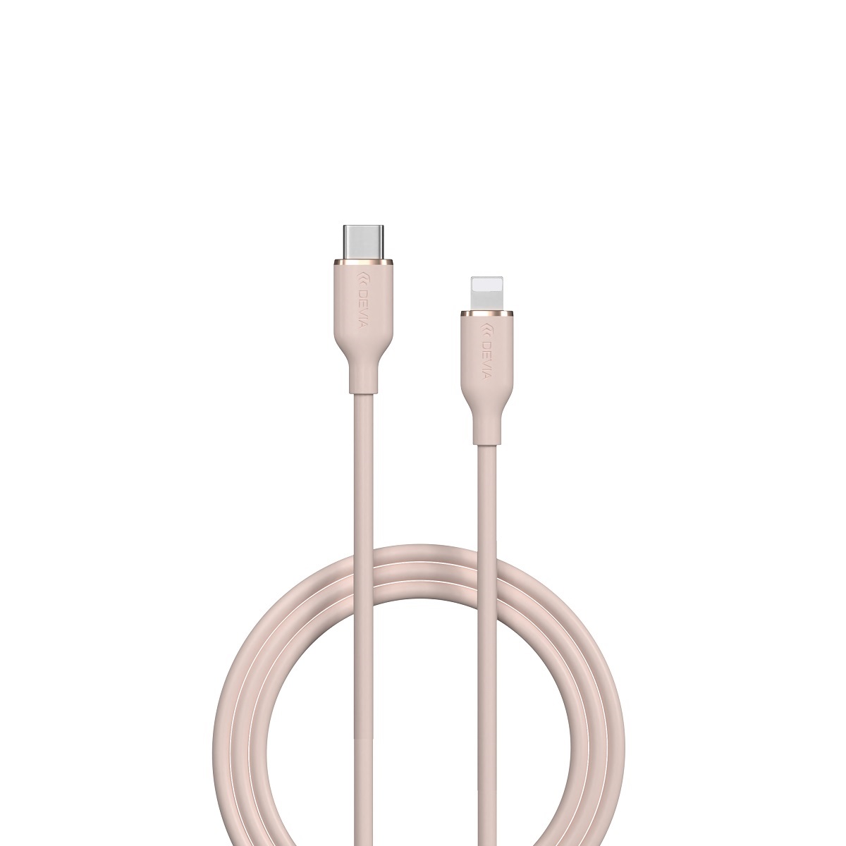 Devia kabel Jelly USB-C - Lightning 1,2 m 27W r�owy