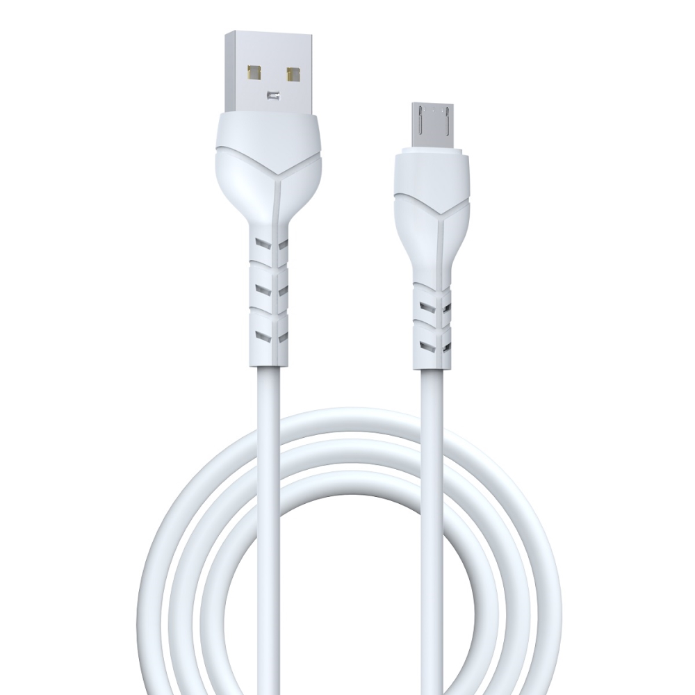 Devia kabel Kintone USB - MicroUSB 1,0 m 2,1A biay