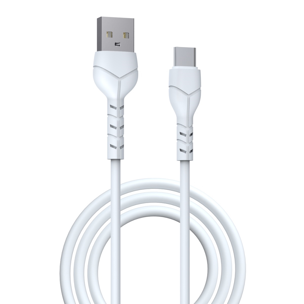 Devia kabel Kintone USB - USB-C 1,0 m 2,1A biay