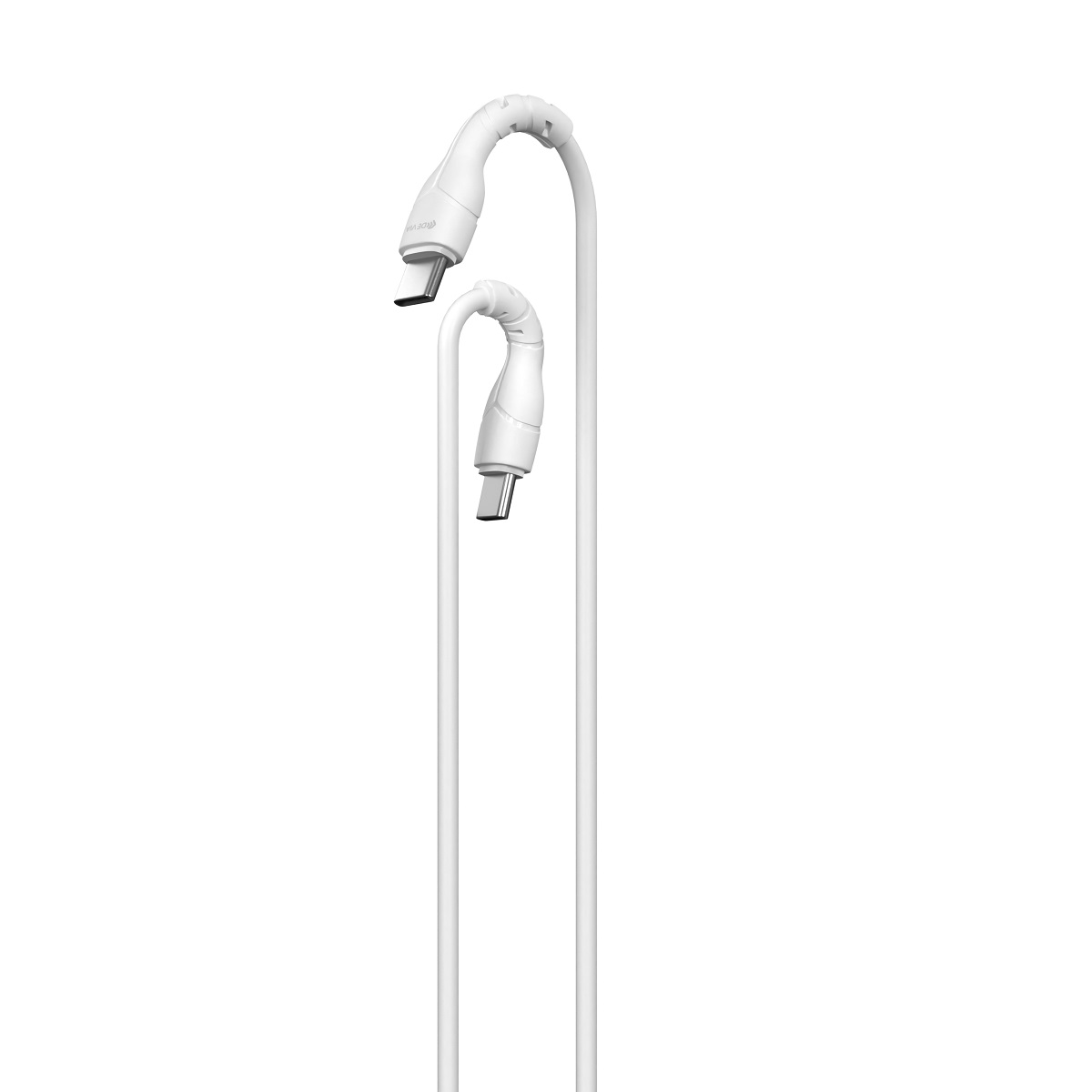 Devia kabel Kintone USB-C - USB-C 1,0 m 3A bia�y zestaw 30 szt / 2