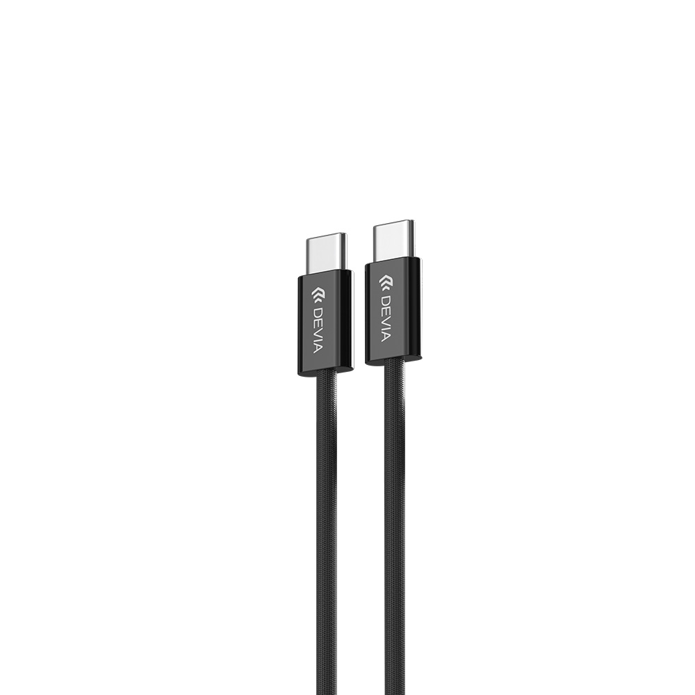 Devia kabel Smart EC325 PD USB-C - USB-C 1,0 m 60W 3A czarny / 2