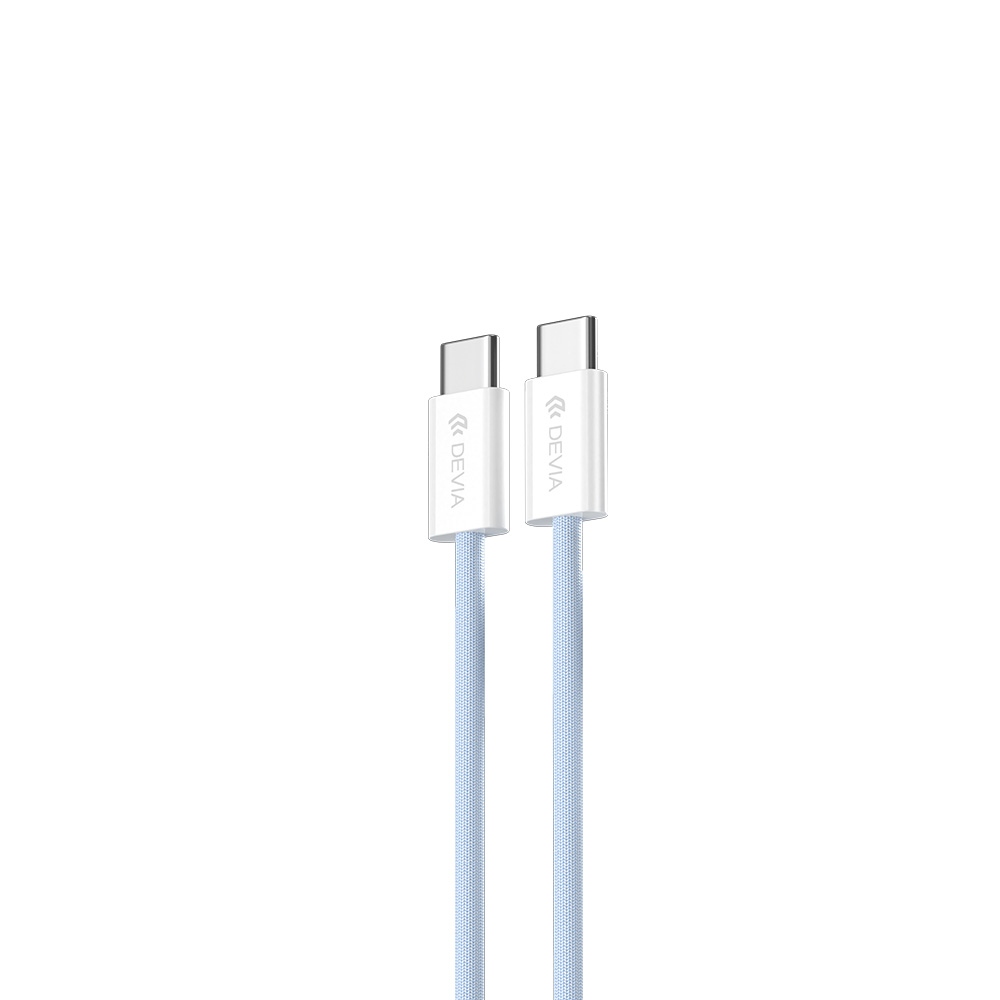 Devia kabel Smart EC325 PD USB-C - USB-C 1,0 m 60W 3A niebieski / 2