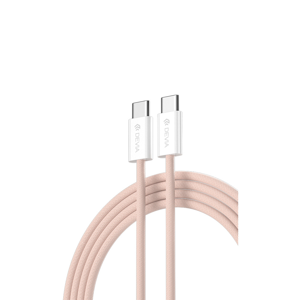 Devia kabel Smart EC325 PD USB-C - USB-C 1,0 m 60W 3A r�owy