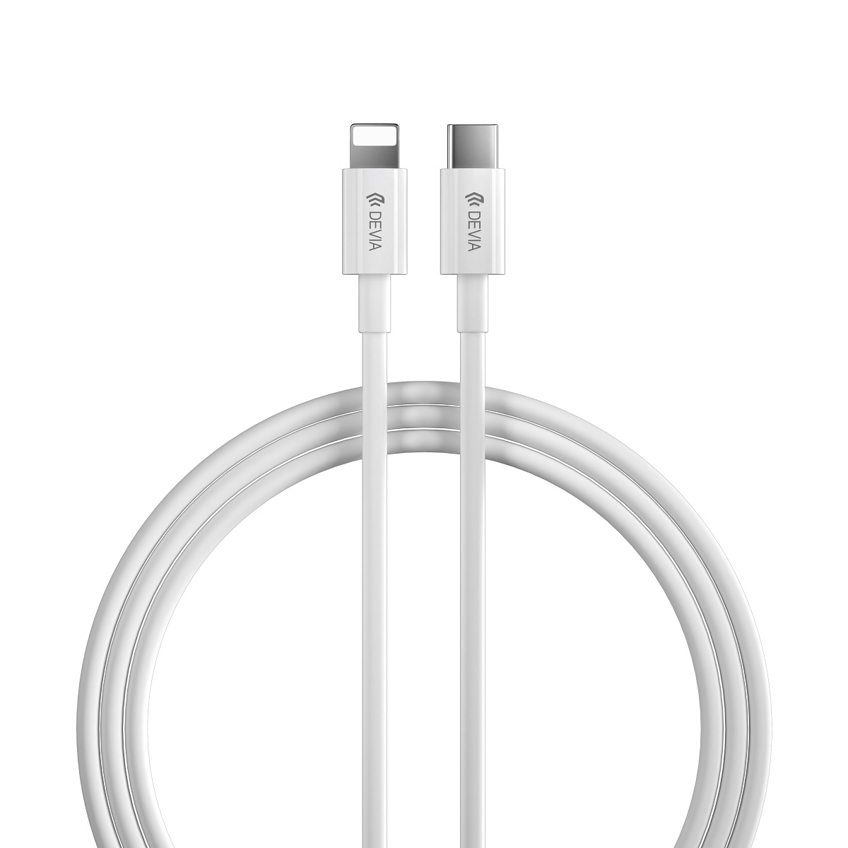 Devia kabel Smart PD USB-C - Lightning 2,0 m 3A bia�y