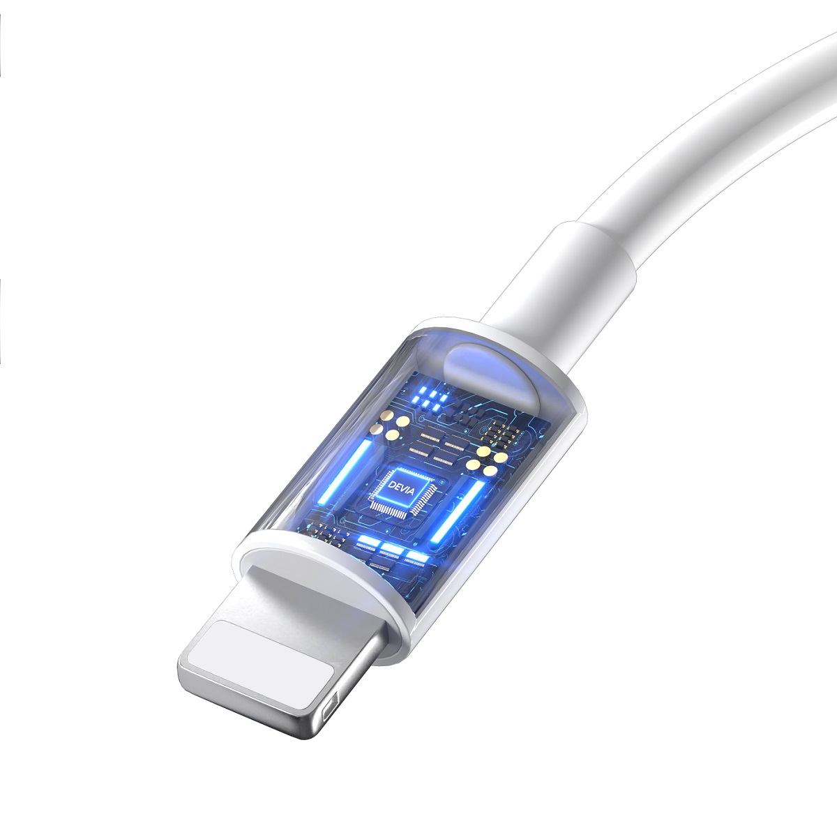 Devia kabel Smart PD USB-C - Lightning 2,0 m 3A bia�y / 4